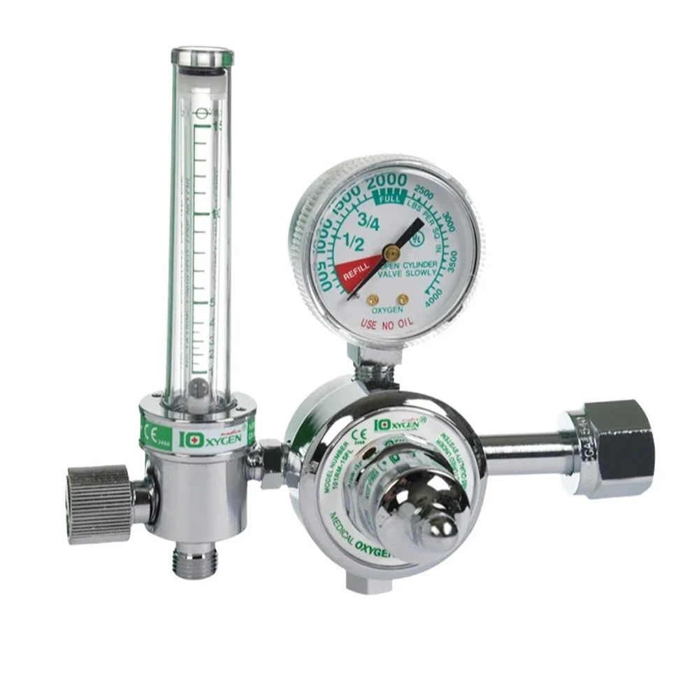 Regulador de Oxigeno con Flujometro 0-15 L/MIN