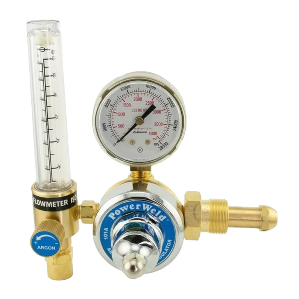 Regulador-Flujometro-CO2-Power-Weld-0-25-30-L-MIN Regulador Flujometro CO2 Power Weld 0-25/30 L/MIN